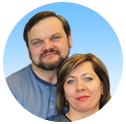 Оксана и Владимир Чесноковы