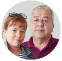 Салимзян Ахметзянов и Айгуль Куликова