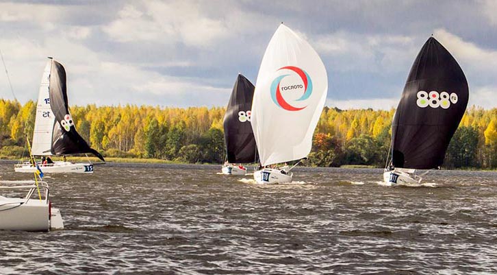Гослото и 888.ru выступили партнерами чемпионата по парусному спорту